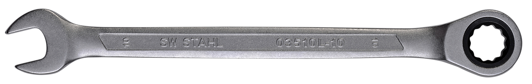 SW-STAHL 03510L-10 Gabelringratschenschlüssel, 10 mm