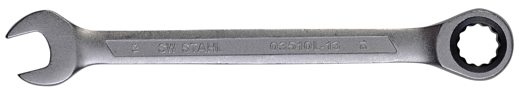 SW-STAHL 03510L-13 Gabelringratschenschlüssel, 13 mm