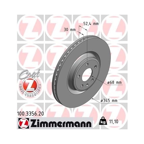 ZIMMERMANN Bremsenset Bremsscheiben + Bremsbeläge vorne hinten AUDI A4 A5 A6 Q5