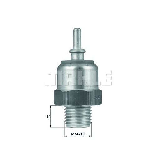 Temperaturschalter, Kühlerlüfter BEHR TSW 44D für MERCEDES-BENZ