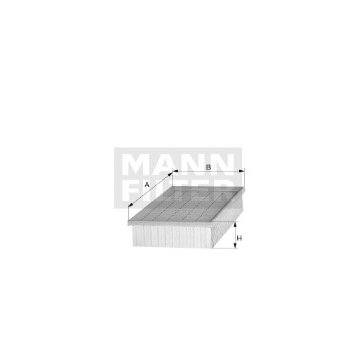Luftfilter MANN-FILTER C 25 101 für MERCEDES-BENZ RENAULT