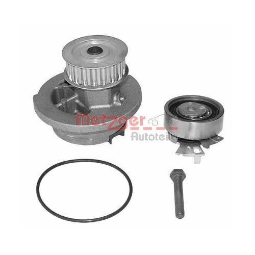 Wasserpumpe + Zahnriemensatz METZGER WM-Z 600WP DAYCO für OPEL VAUXHALL DAEWOO