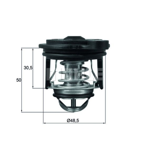 Thermostat, Kühlmittel BEHR TI 246 50 für FORD