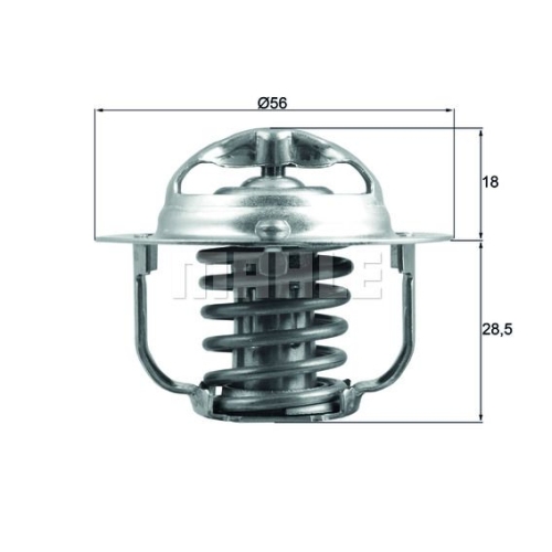 Thermostat, Kühlmittel BEHR TX 208 91D für SUBARU