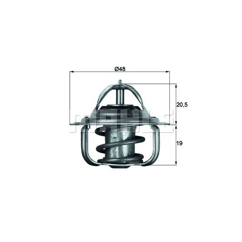 Thermostat, Kühlmittel BEHR TX 5 83D