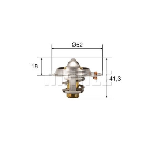 Thermostat, Kühlmittel BEHR TX 85 82 für FIAT MITSUBISHI SUZUKI TOYOTA HYUNDAI