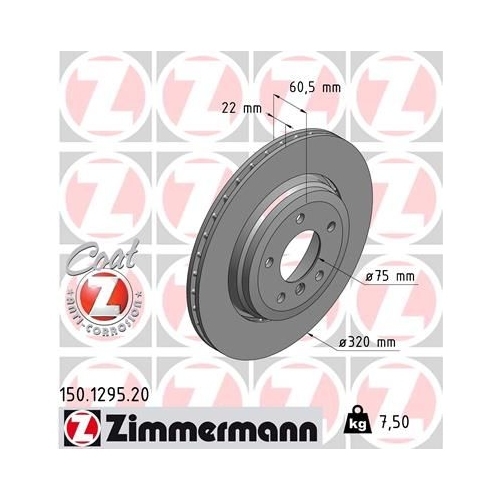 Zimmermann Bremsenset vorne + hinten Scheiben + Beläge BMW 3er E46 330i 330d