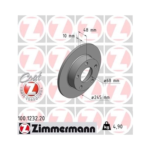 Zimmermann Bremsenset Bremsscheiben + Bremsbeläge vorne + hinten AUDI SKODA VW