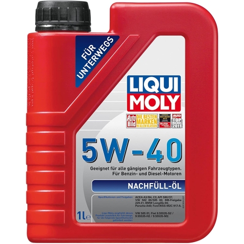 Liqui Moly 1305 Nafüll Öl 5W-40 1L Getriebeöl Motoröl Ganzjahresöl Diesel Benzin