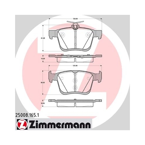 Zimmermann Bremsenset VA + HA Sport Bremsscheiben + Bremsbeläge Skoda VW Audi