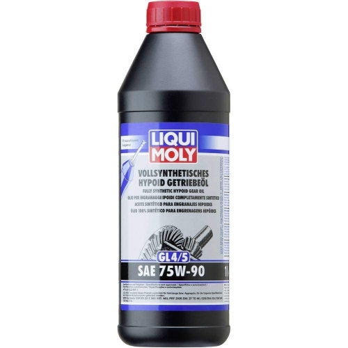 Liqui Moly 1024 Hypoid Getriebeöl Öl Vollsynthetisch 75W-90 1L