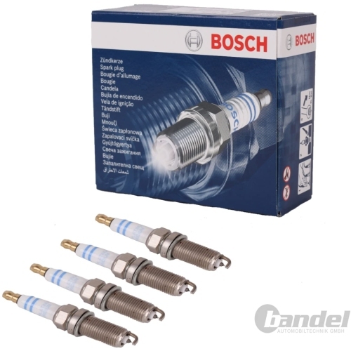 Bosch Zündkerzen Set 4x 0242235666 Glühkerzen Zündkerze FR Super