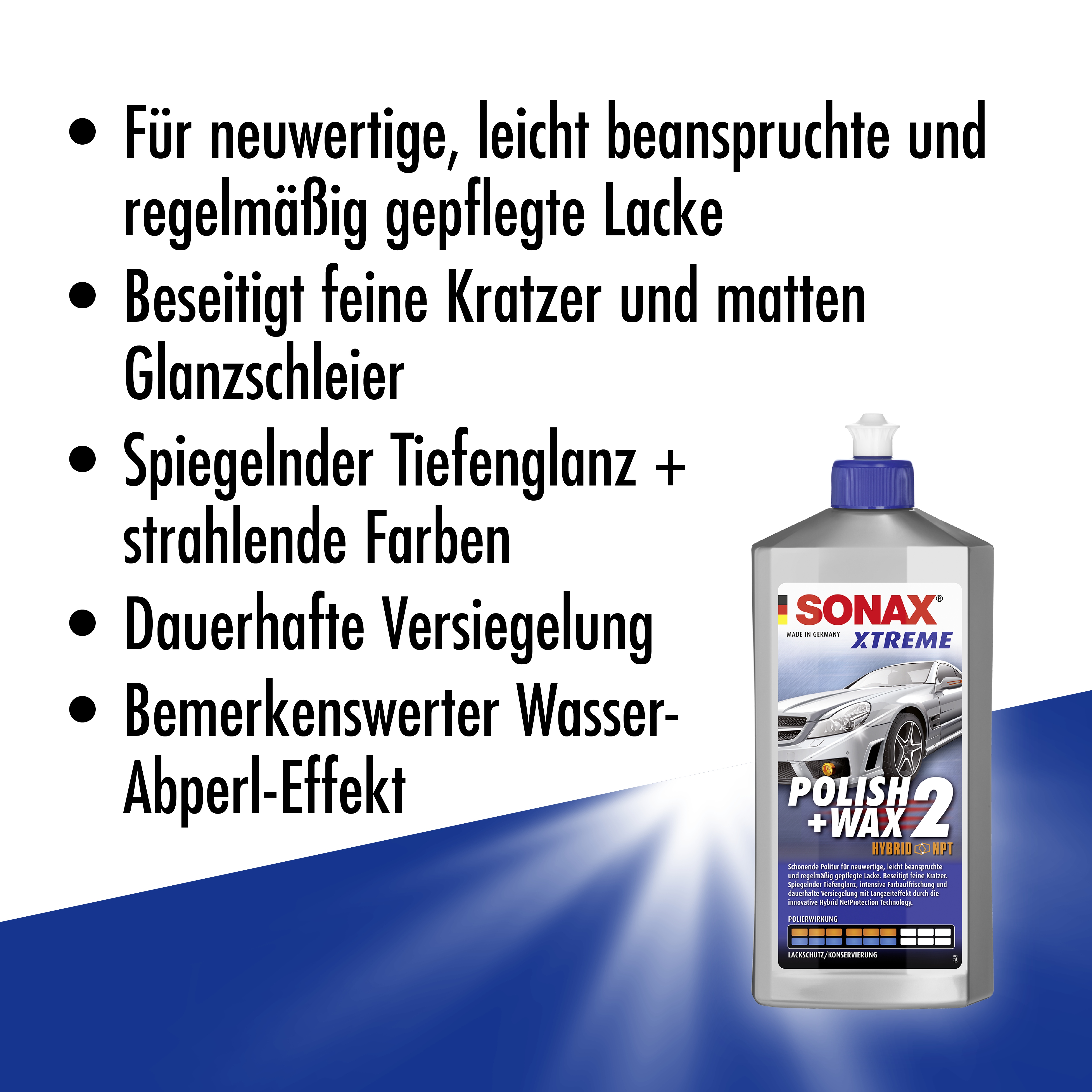 SONAX XTREME Polish+Wax 2 Hybrid NPT 1x250ml